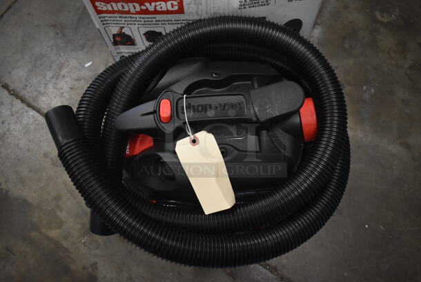 BRAND NEW IN BOX! Shop-Vac 5872911 5 Gallon 6.0 Peak HP Portable Polyethylene Wet / Dry Vacuum with Tool Kit. 16x17x17. Tested and Working! - Image 5 of 12