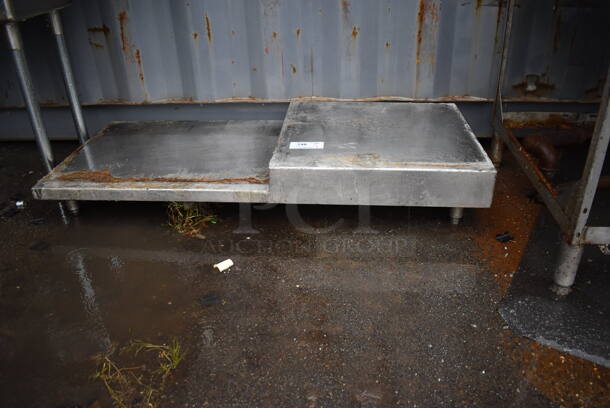 Metal 2 Tiered Stand. 54x23x9 - Image 2 of 7