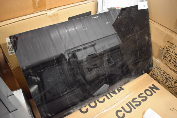 BRAND NEW SCRATCH AND DENT! Bosch HMIIB5L Metal Drop In Electric 4 Burner Induction Range. 240 Volts. 37x21x4 - Image 1 of 5