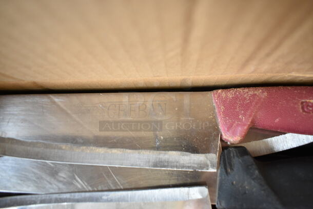 60 SHARPENED Stainless Steel Knives Including Chef Knives. 60 Times Your Bid!  - Image 8 of 8