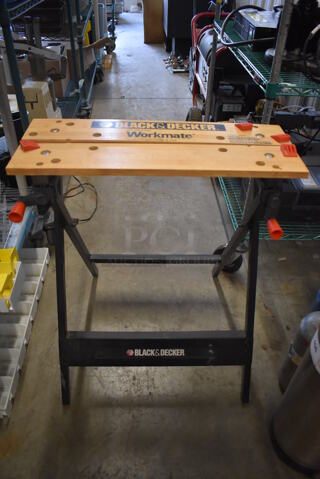 Black & Decker Floor Style Workmate Bench. 24x23x30
