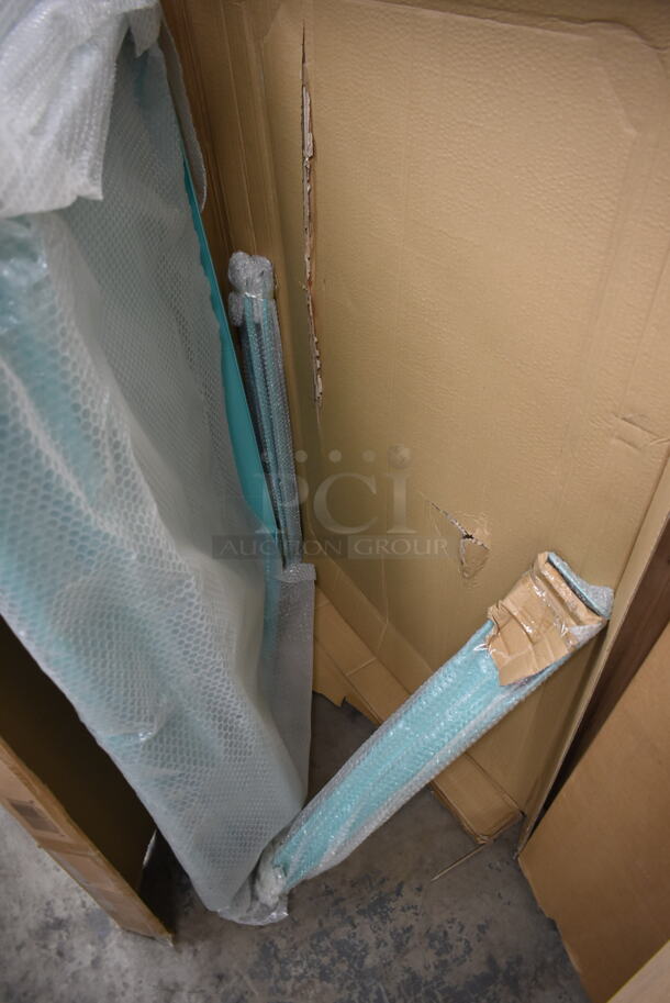 2 BRAND NEW IN BOX! Alloy Series 164DA3048SFM Seafoam 30"x48" Dining Height Table. Stock Picture Used as Gallery. 2 Times Your Bid! - Image 3 of 3