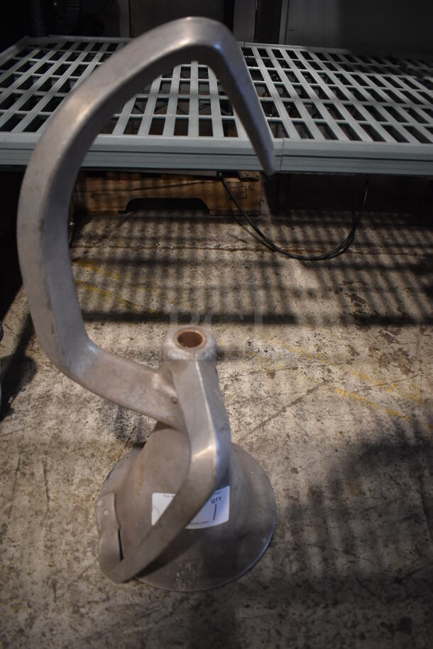 Metal Commercial Dough Hook Attachment for Hobart Mixer. 11x11x24 - Image 1 of 6
