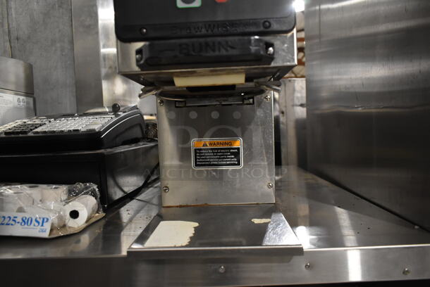 2013 Bunn G9WD-RH Stainless Steel Commercial Countertop Single Hopper Coffee Bean Grinder. 120 Volts, 1 Phase. Tested and Working! - Image 5 of 8