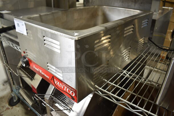 Avantco 177W50 Stainless Steel Commercial Food Warmer. 120 Volts, 1 Phase. Tested and Working! - Image 2 of 5