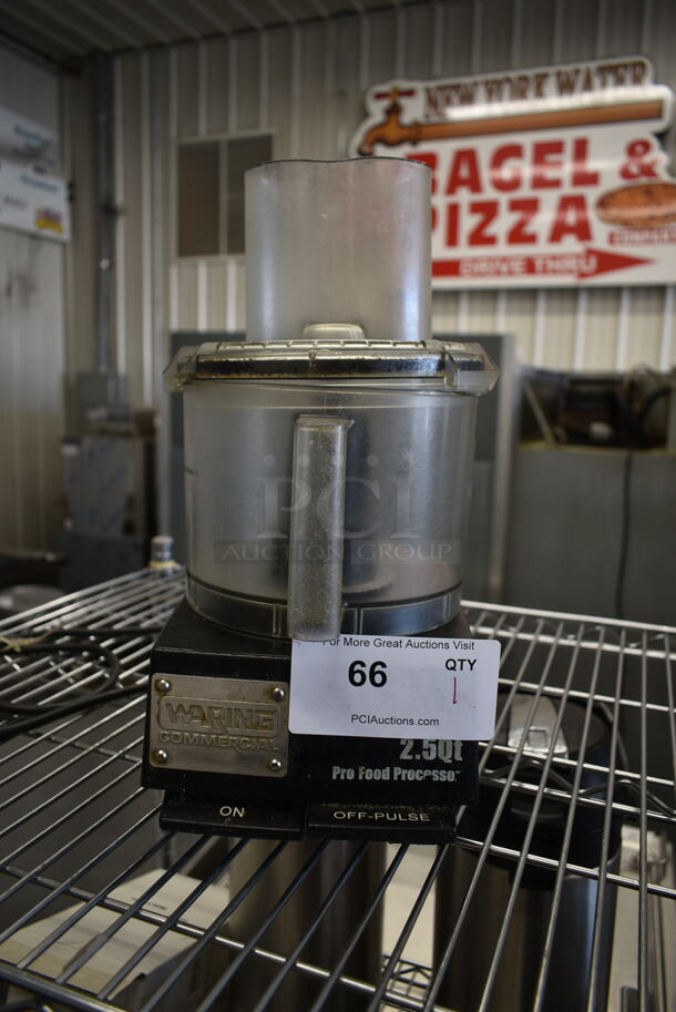 Waring Metal Countertop Food Processor w/ Bowl and S Blade. Tested and Working! - Image 1 of 5