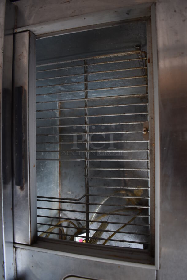 Beverage Air DD68C Stainless Steel Commercial Direct Draw Kegerator w/ 2 Beer Towers, 2 Sliding Lids and 2 Doors on Commercial Casters. 115 Volts, 1 Phase. Tested and Powers On But Does Not Get Cold - Image 6 of 11