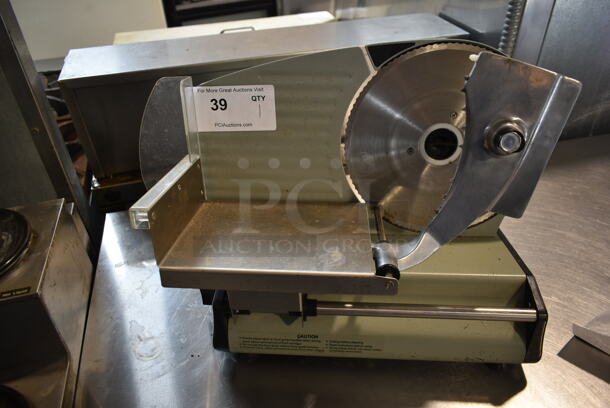 1A-FS200 Metal Commercial Countertop Meat Slicer. 120 Volts, 1 Phase. Tested and Working! - Image 7 of 7