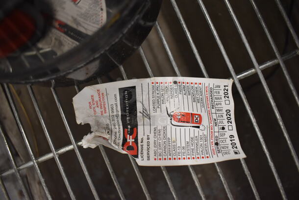 Buckeye Wet Chemical Fire Extinguisher. 8x8x20 Buyer Must Pick Up - We Will Not Ship This Item. - Image 4 of 4