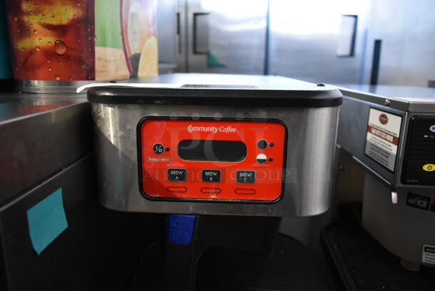 2021 Bunn ITB Stainless Steel Commercial Countertop Iced Tea Machine w/ 2 Beverage Holder Dispensers and Poly Brew Basket. 120 Volts, 1 Phase. - Image 3 of 6