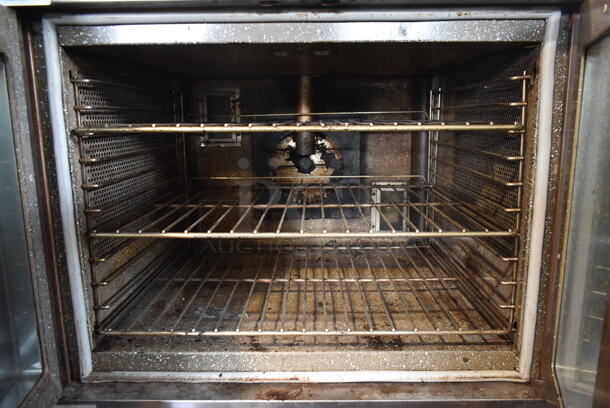 Vulcan Stainless Steel Commercial Propane Gas Powered Full Size Convection Oven w/ View Through Doors, Metal Oven Racks and Thermostatic Controls. - Image 6 of 10