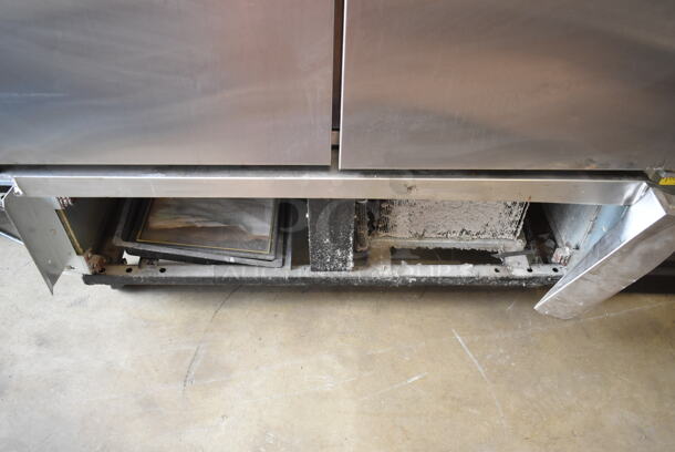 2015 True T-35 Stainless Steel Commercial 2 Door Reach In Cooler w/ Poly Coated Racks. 115 Volts, 1 Phase. Tested and Working! - Image 2 of 6