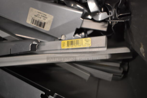 ALL ONE MONEY! Lot of Metal Frames and Metal Pieces In Gray Poly Bin - Image 3 of 8