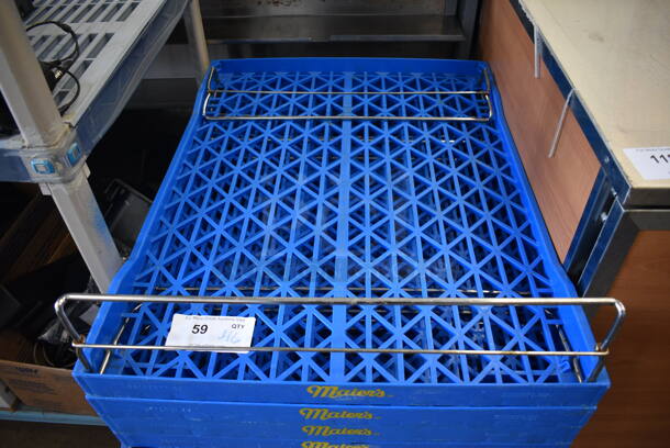 ALL ONE MONEY! Lot of Blue Poly Bread Baskets! 22.5x29x6 - Image 2 of 4