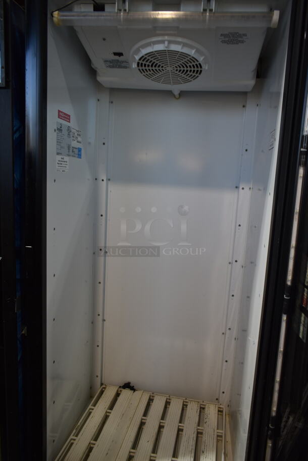 Imbera G319 Metal Commercial Single Door Reach In Cooler Merchandiser on Commercial Casters. 115 Volts, 1 Phase. Cannot Test Due To Cut Power Cord - Image 4 of 5
