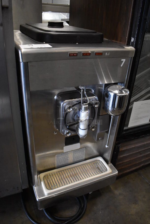 Taylor Stainless Steel Commercial Countertop Single Flavor Frozen Beverage Machine w/ Drink Mixer Attachment. 208-230 Volts, 1 Phase. 18x32x35 - Image 3 of 7