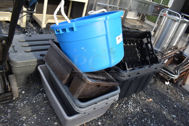 ALL ONE MONEY! Lot of Various Poly Bins - Image 5 of 7