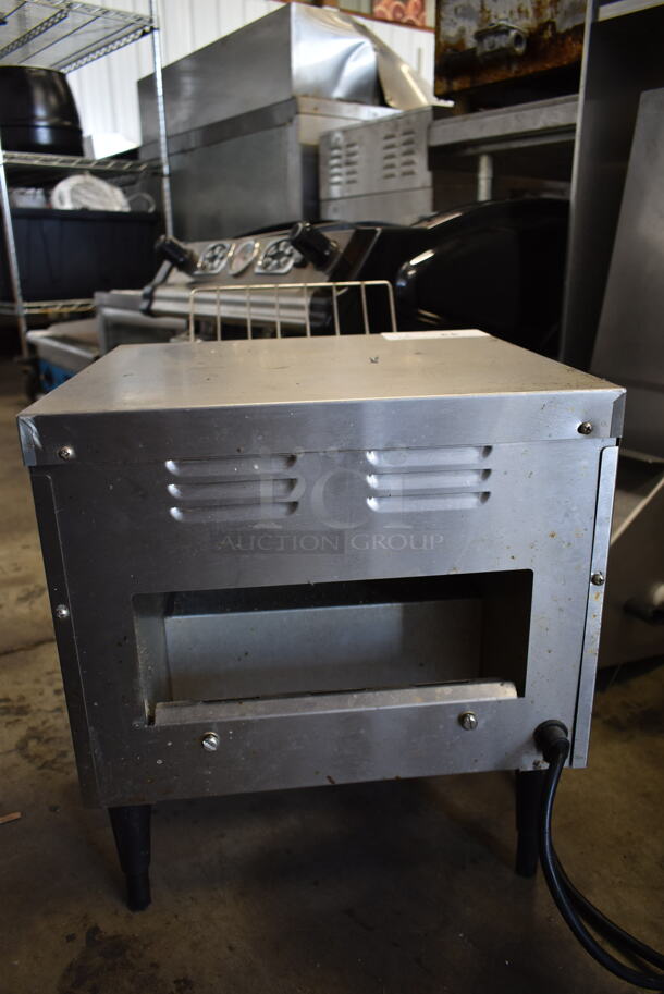 Ava Toast CTA7001 Stainless Steel Commercial Countertop Electric Powered Conveyor Pizza Oven. 120 Volts, 1 Phase.  - Image 7 of 8
