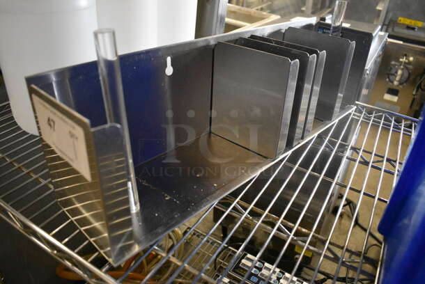 Metal Cup Lid Holder. 22x5x8 - Image 1 of 3