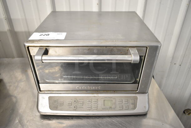 Cuisinart TOB-195 Metal Countertop Toaster Oven. 120 Volts, 1 Phase.  - Image 1 of 7