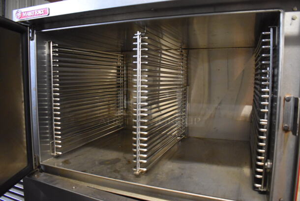Market Forge M360300-4SP PLUS-24 Stainless Steel Commercial Natural Gas Powered Double Deck Convection Steam Cooker. 300,000 BTU. 36x29x70 - Image 5 of 8