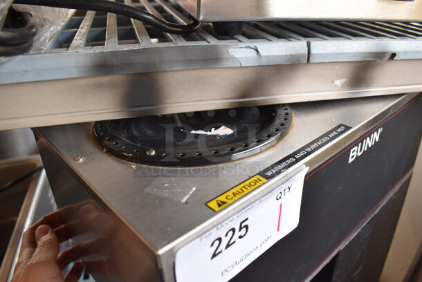 2010 Bunn VPR Stainless Steel Commercial Countertop 2 Burner Coffee Machine w/ Poly Brew Basket. 120 Volts, 1 Phase. 16x8x19.5 - Image 5 of 6