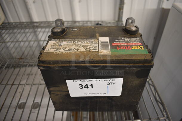 Everstart Battery. 7.5x5x7 - Image 1 of 3