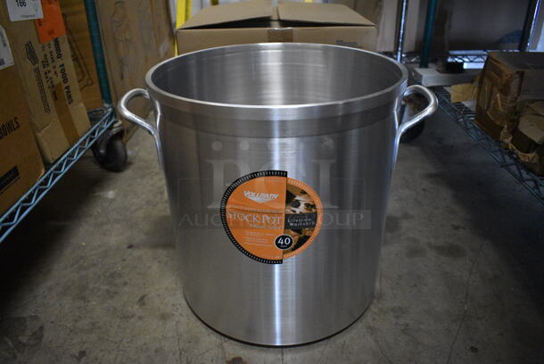 BRAND NEW IN BOX! Vollrath Metal Stock Pot. 18.5x14.5x15.5 - Image 1 of 5