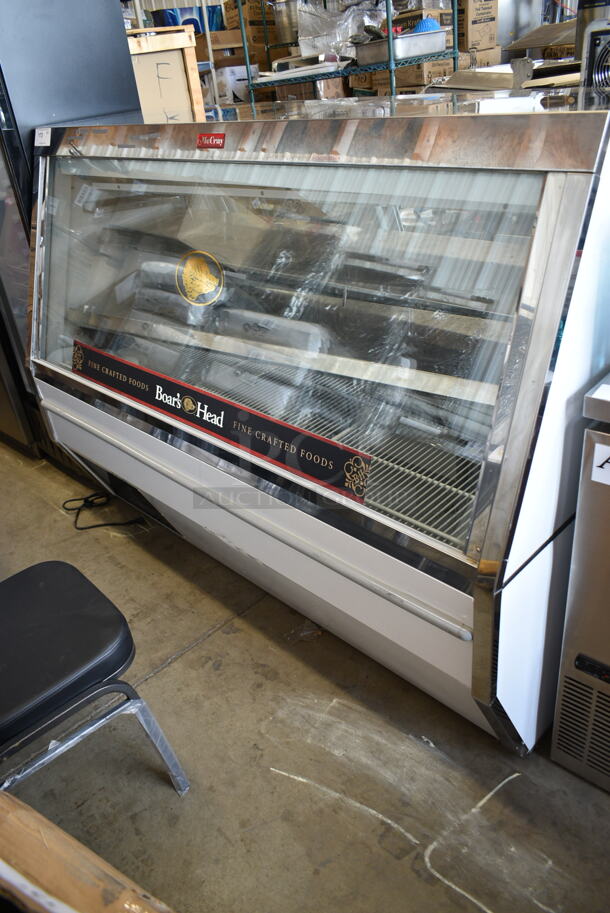 Howard McCray SC-CDS35-6 Stainless Steel Commercial Deli Display Case Merchandiser. 115 Volts, 1 Phase. Cannot Test Due To Missing Power Cord - Image 1 of 6