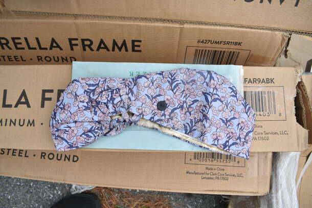 ALL ONE MONEY! LOT of BRAND NEW SCRATCH AND DENT! Working Cap; 7 Floral and 11 Black - Image 4 of 7