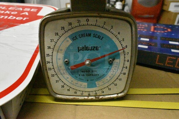 3 Various Items Including Ticket Number Dispenser w/ Number Sign, Scale and LED Light Up Sign. 3 Times Your Bid!  - Image 5 of 10
