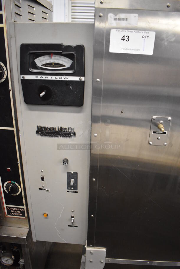 National Metal Commercial Floor Style Rotating Oven on Metal Legs. 51x45x66 - Image 6 of 12
