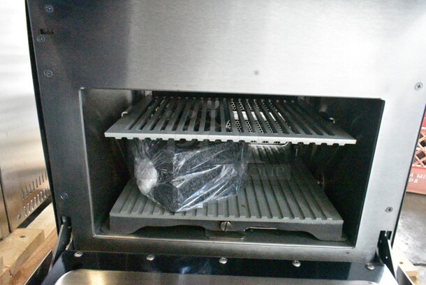BRAND NEW SCRATCH AND DENT! 2022 Turbochef ECO Stainless Steel Electric Countertop Rapid Cook Ventless Oven with One Touch Controls. See Pictures for Screen Crack. 208/240 Volts, 1 Phase. - Image 3 of 7