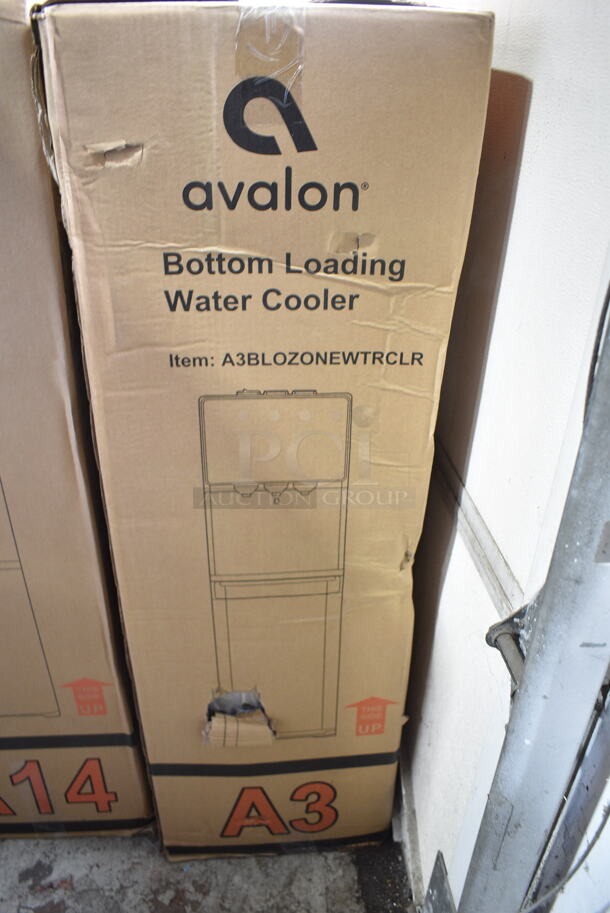 2 BRAND NEW IN BOX! Avalon A3BLOZONEWTRCLR Stainless Steel Bottom Loading Water Cooler. 115 Volts, 1 Phase. 2 Times Your Bid! - Image 3 of 5