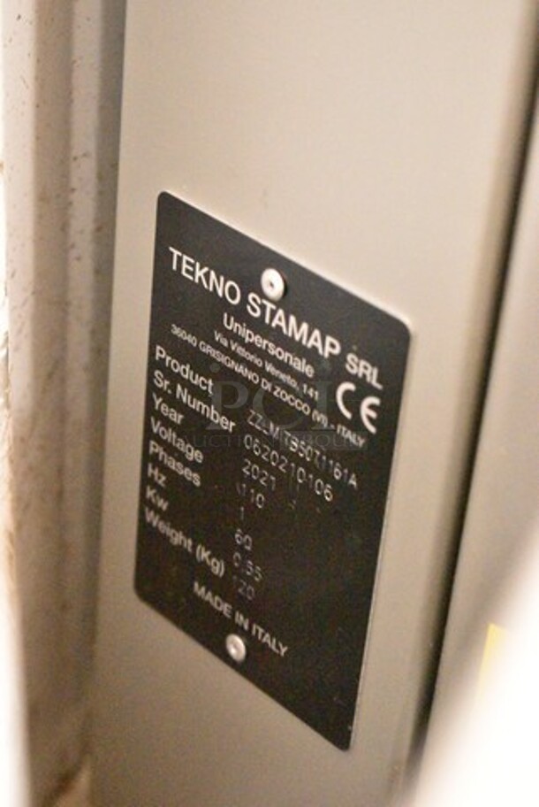 Empire ZZLMITB5071161A Metal Commercial Countertop Dough Sheeter. 110 Volts, 1 Phase. Tested and Working! - Image 5 of 5
