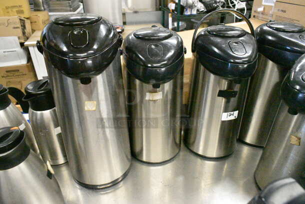 14 Stainless Steel Air Pots. Including 10x7x15. 14 Times Your Bid!  - Image 6 of 10