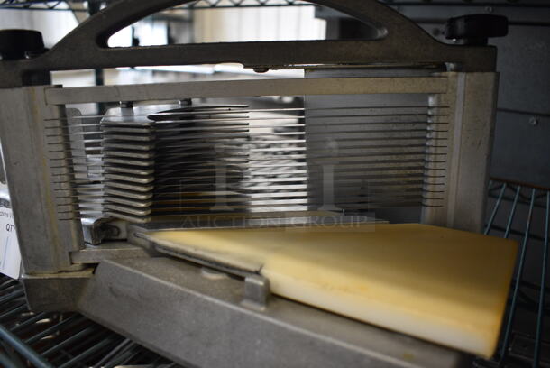 Metal Commercial Countertop Tomato Slicer. 18x7.5x9 - Image 3 of 4