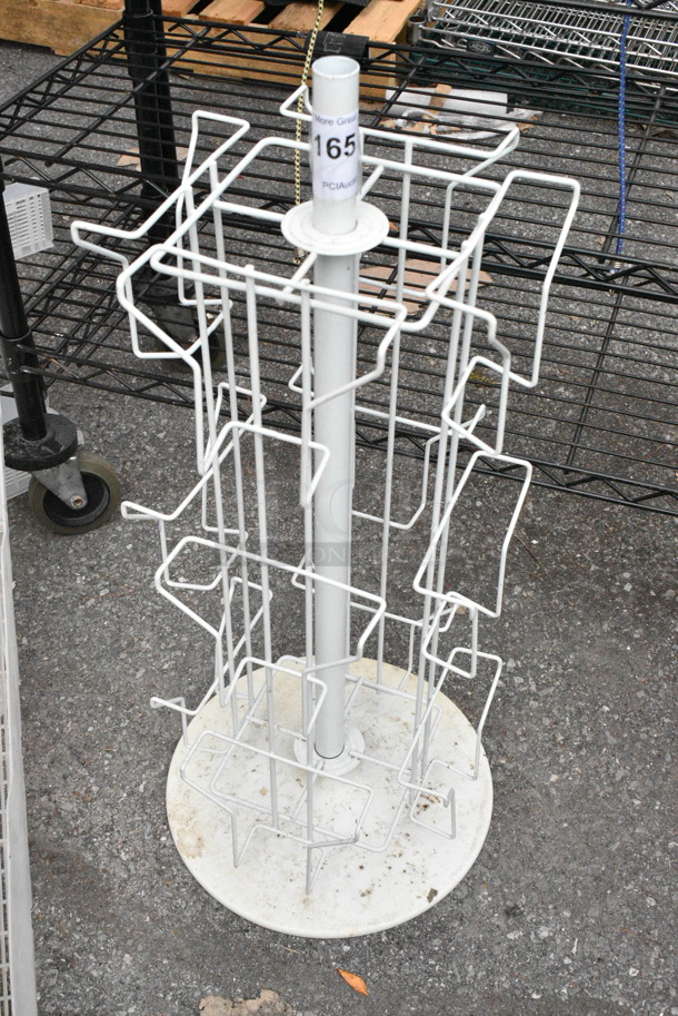 White Wire Rack.  - Image 1 of 2