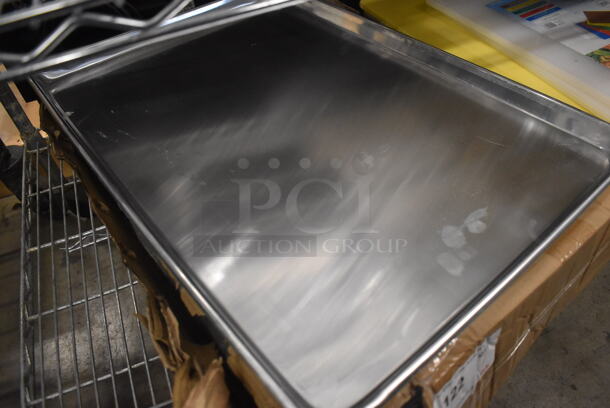12 BRAND NEW IN BOX! Winco ALPX-1826 Metal Full Size Baking Pans. 18x26x1. 12 Times Your Bid! - Image 2 of 4