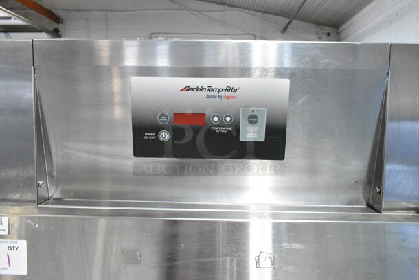 Aladdin Temp-Rite ADL-26 Stainless Steel Commercial Single Door Reach In Cooler. 120 Volts, 1 Phase. Tested and Working! - Image 2 of 6