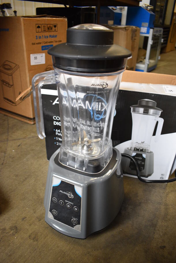 BRAND NEW IN BOX! Avamix Model 928BL2K64 Metal Commercial Countertop Blender w/ Pitcher. 120 Volts, 1 Phase. 8x10x21 - Image 2 of 7
