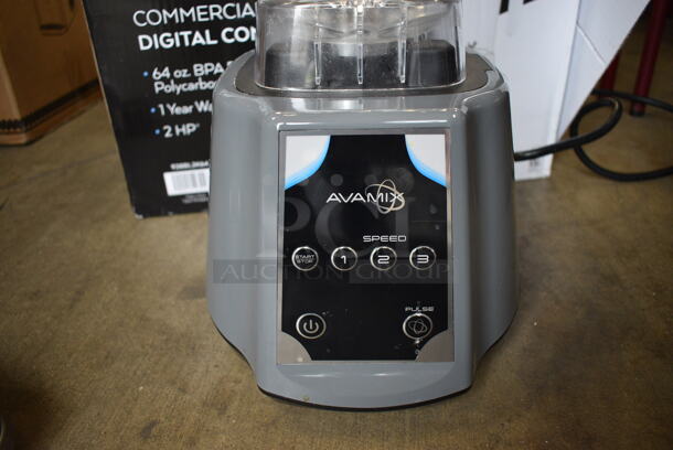 BRAND NEW IN BOX! Avamix Model 928BL2K64 Metal Commercial Countertop Blender w/ Pitcher. 120 Volts, 1 Phase. 8x10x21 - Image 3 of 7