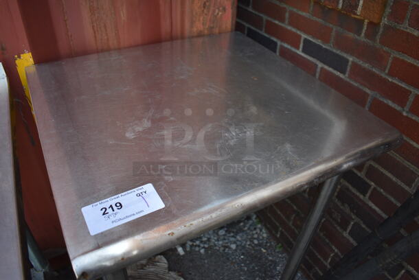 Stainless Steel Table. 24x24x35.5 - Image 3 of 3