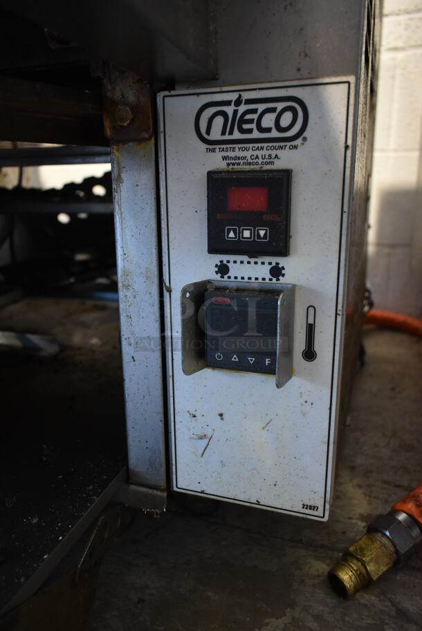 2018 Nieco JF63-2G Stainless Steel Commercial Countertop Natural Gas Powered BroilVection Conveyor Charbroiled Burger Grill. - Image 4 of 9