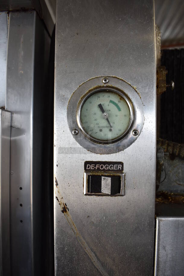 Traulsen Stainless Steel Commercial Cooler Freezer Combo Unit. 31x35x78. Tested and Working! - Image 6 of 8