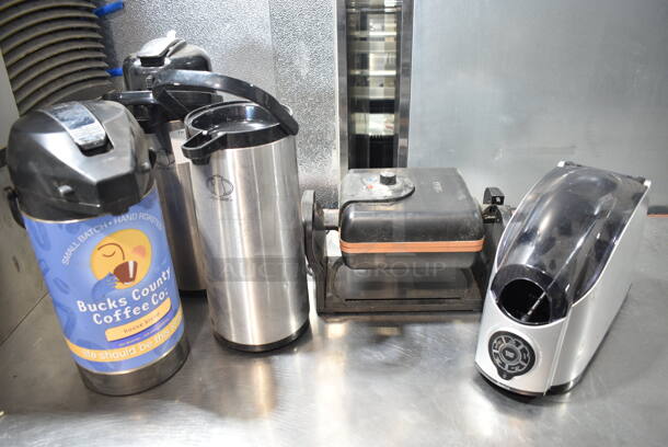 5 Various Items; Cooper Cooler HC-01 Rapid Beverage & Wine Bottle Chiller, Bella 22898 Waffle Maker, 3 Air Pots. 5 Times Your Bid! - Image 1 of 9