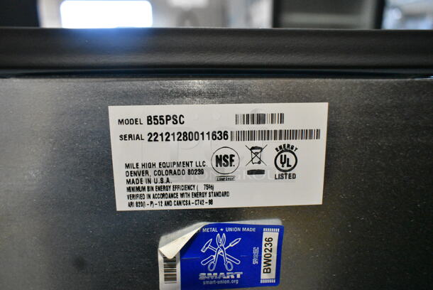 BRAND NEW SCRATCH AND DENT! 2022 Ice-O-Matic B55PSC Metal Commercial Ice Storage Bin - 510 lb. - Image 10 of 10