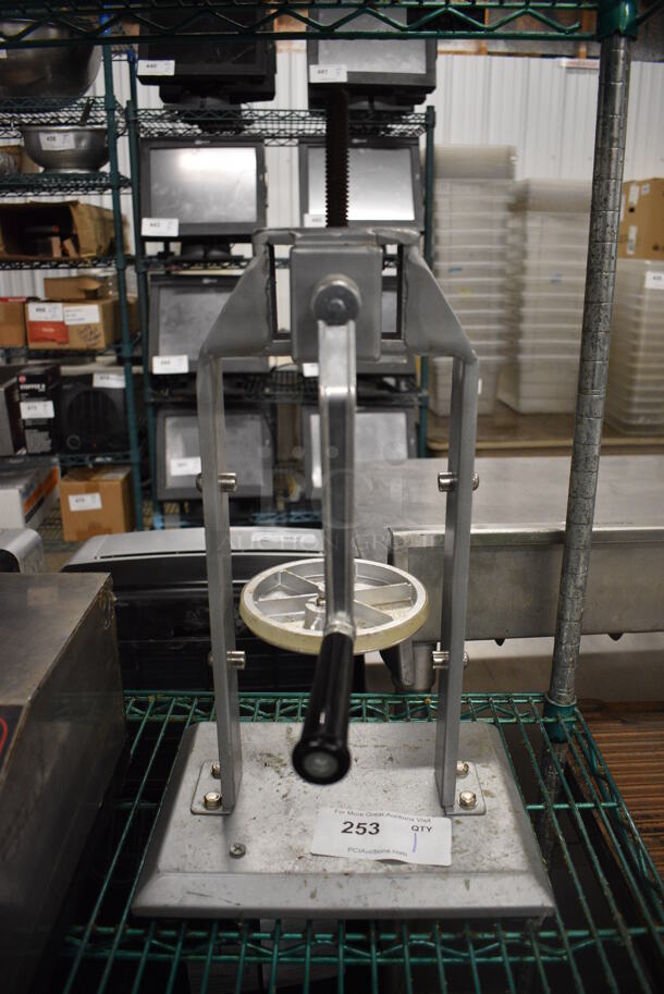 Metal Countertop Press. 12x9x22