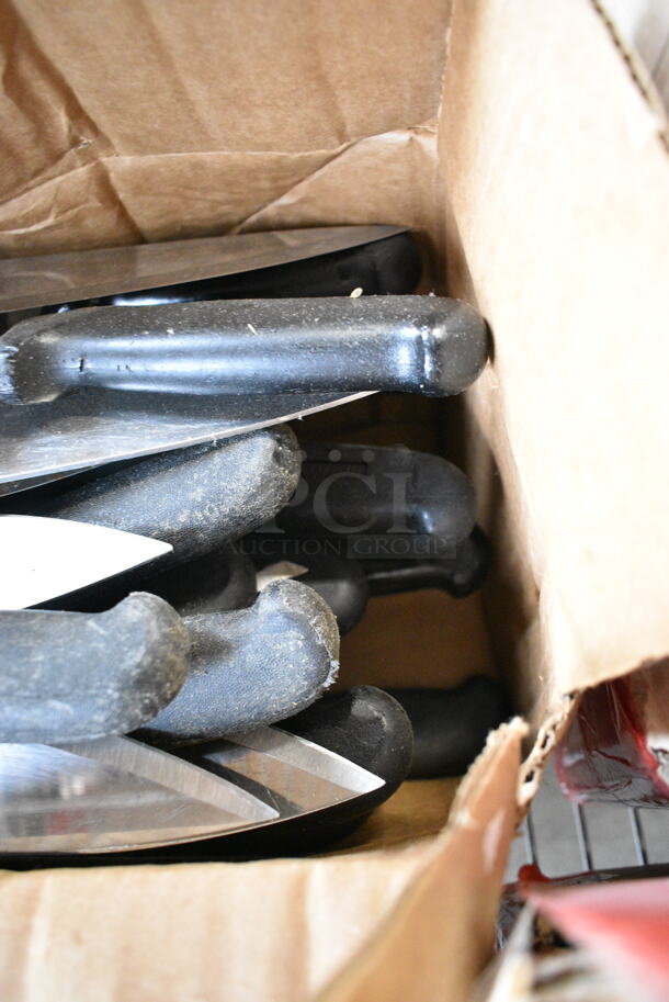 60 SHARPENED Stainless Steel Knives Including Chef Knives. 60 Times Your Bid!  - Image 2 of 4