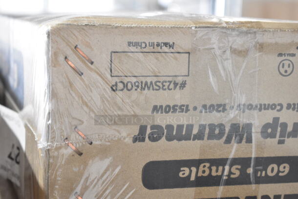 2 BRAND NEW IN BOX! ServIt 423SWI60CP Stainless Steel Commercial 60" High Wattage Strip Warmer with Adjustable Infinite Controls and Cord. 120 Volts, 1 Phase. 2 Times Your Bid! - Image 4 of 5